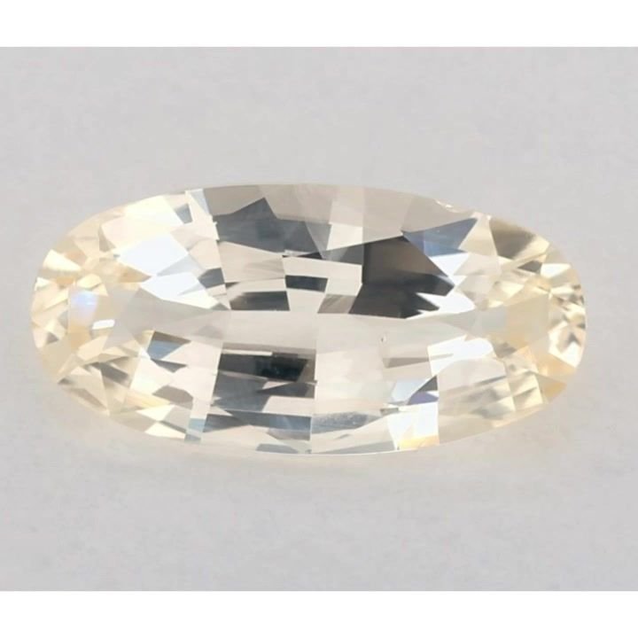 1.75 Carat Yellow Oval Sapphire