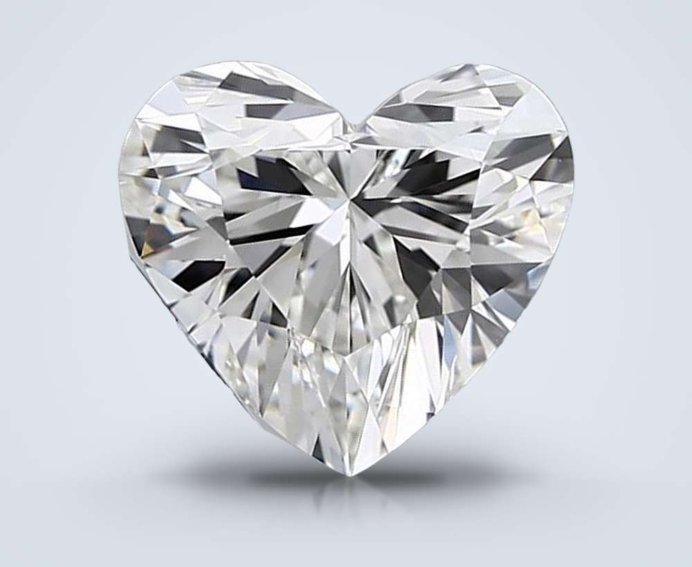 1.70 Carat Heart Lab Diamond