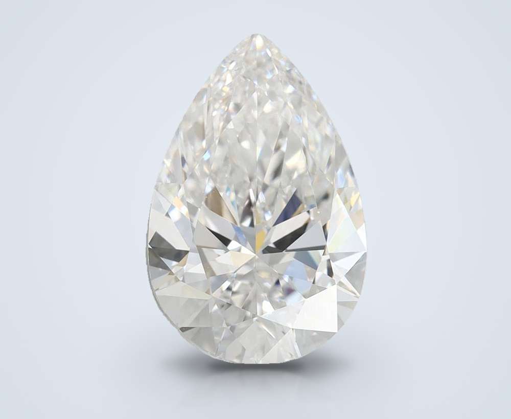 3.14 Carat Pear Lab Diamond