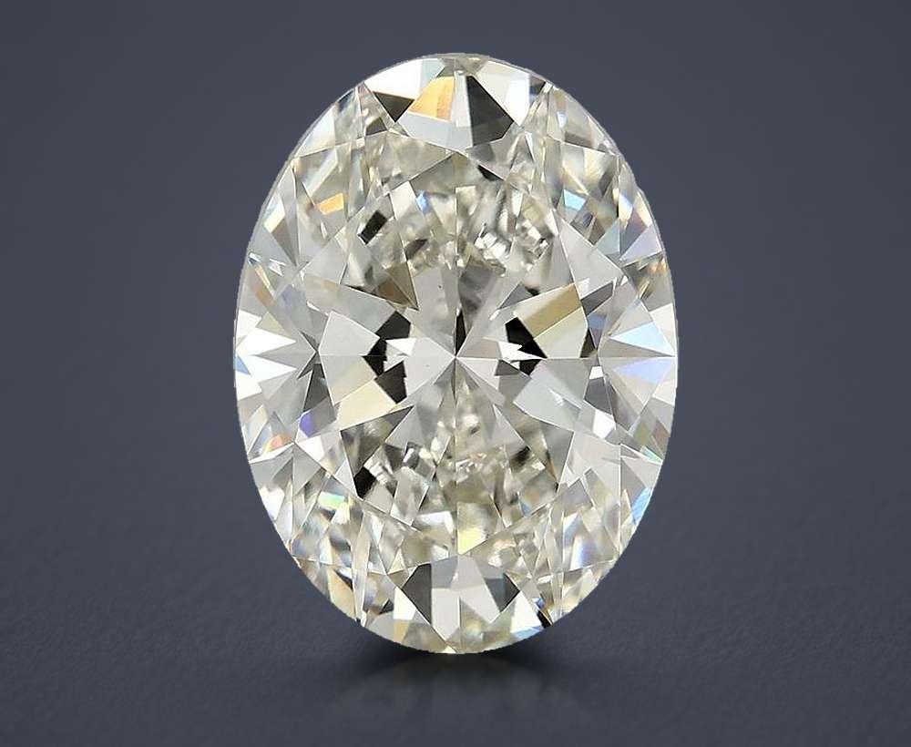 4.96 Carat Oval Lab Diamond