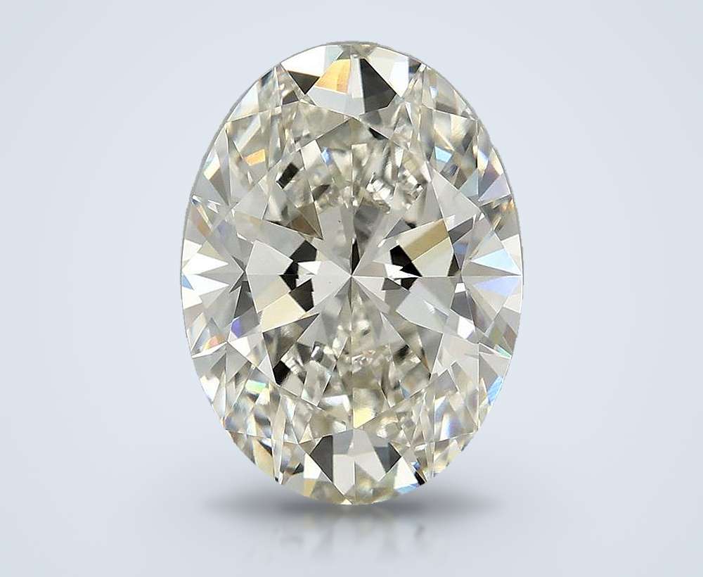 4.96 Carat Oval Lab Diamond