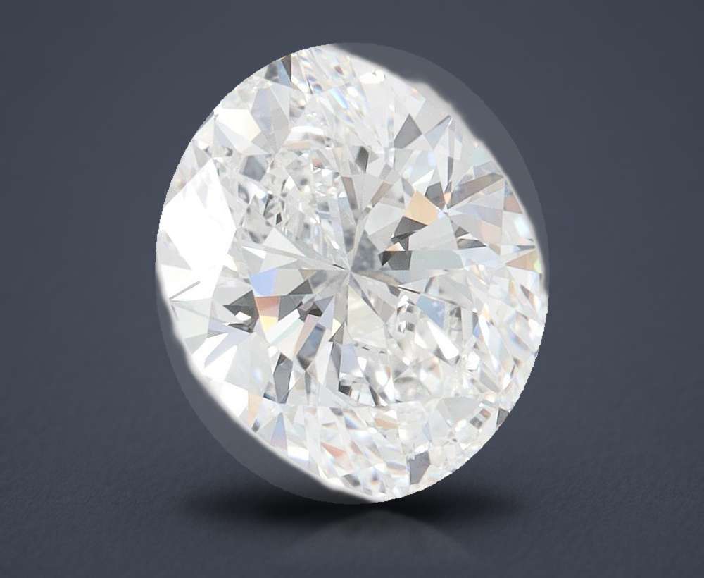 3.34 Carat Oval Lab Diamond