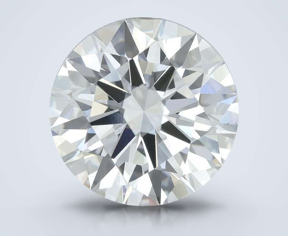 4.53 Carat Round Lab Diamond