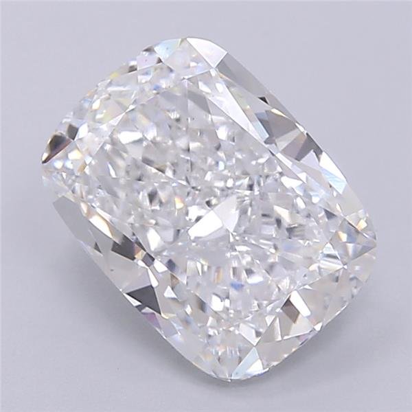 3.36ct D VS1 Rare Carat Ideal Cut Cushion Lab Grown Diamond