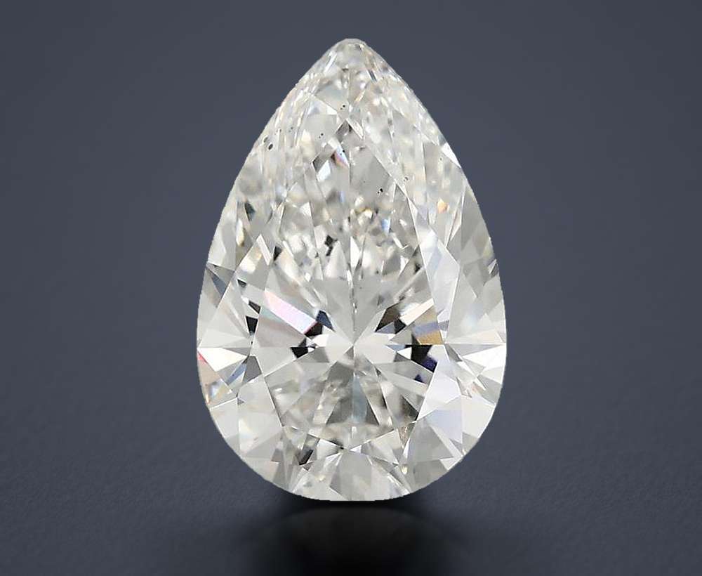2.70 Carat Pear Lab Diamond
