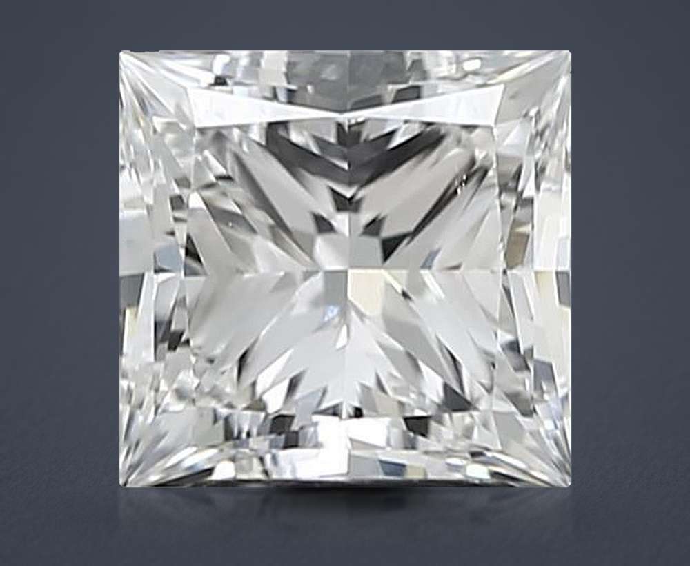 2.70 Carat Princess Lab Diamond
