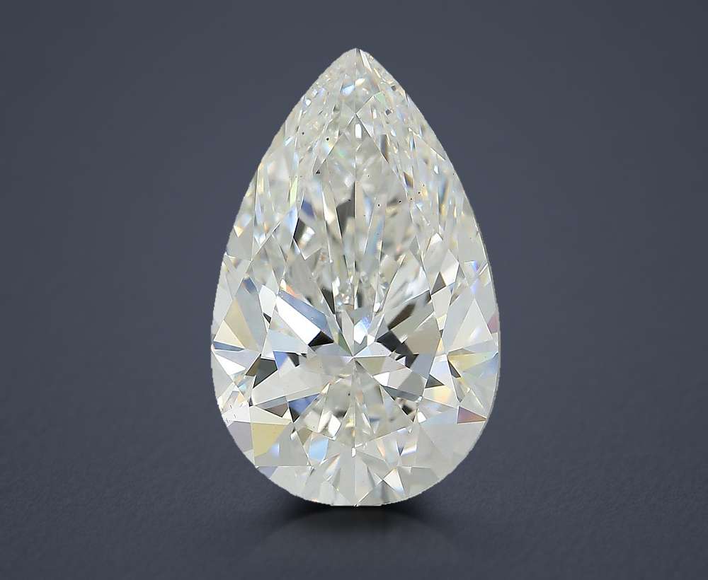 5.86 Carat Pear Lab Diamond