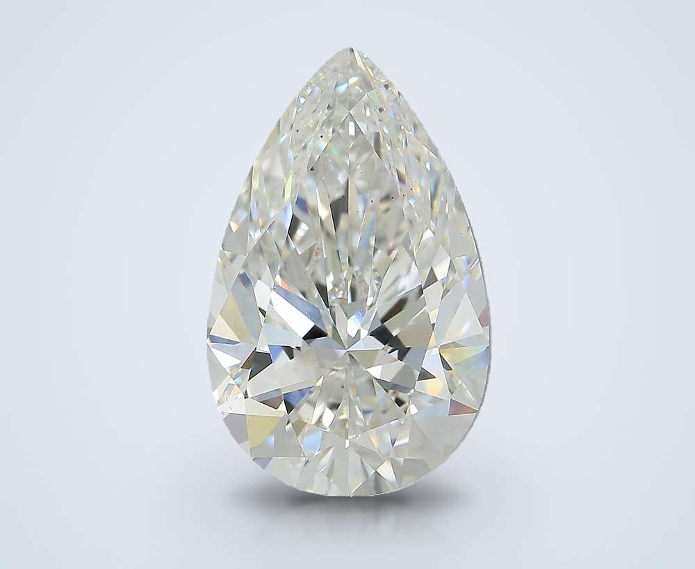 5.86 Carat Pear Lab Diamond