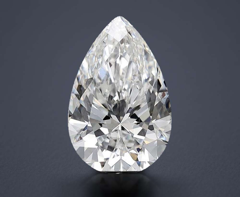 1.77 Carat Pear Lab Diamond