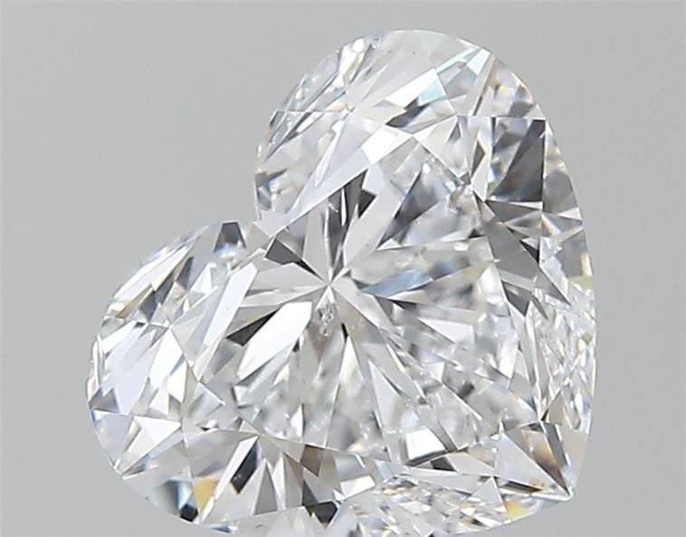 3.01ct D SI2 Rare Carat Ideal Cut Heart Diamond