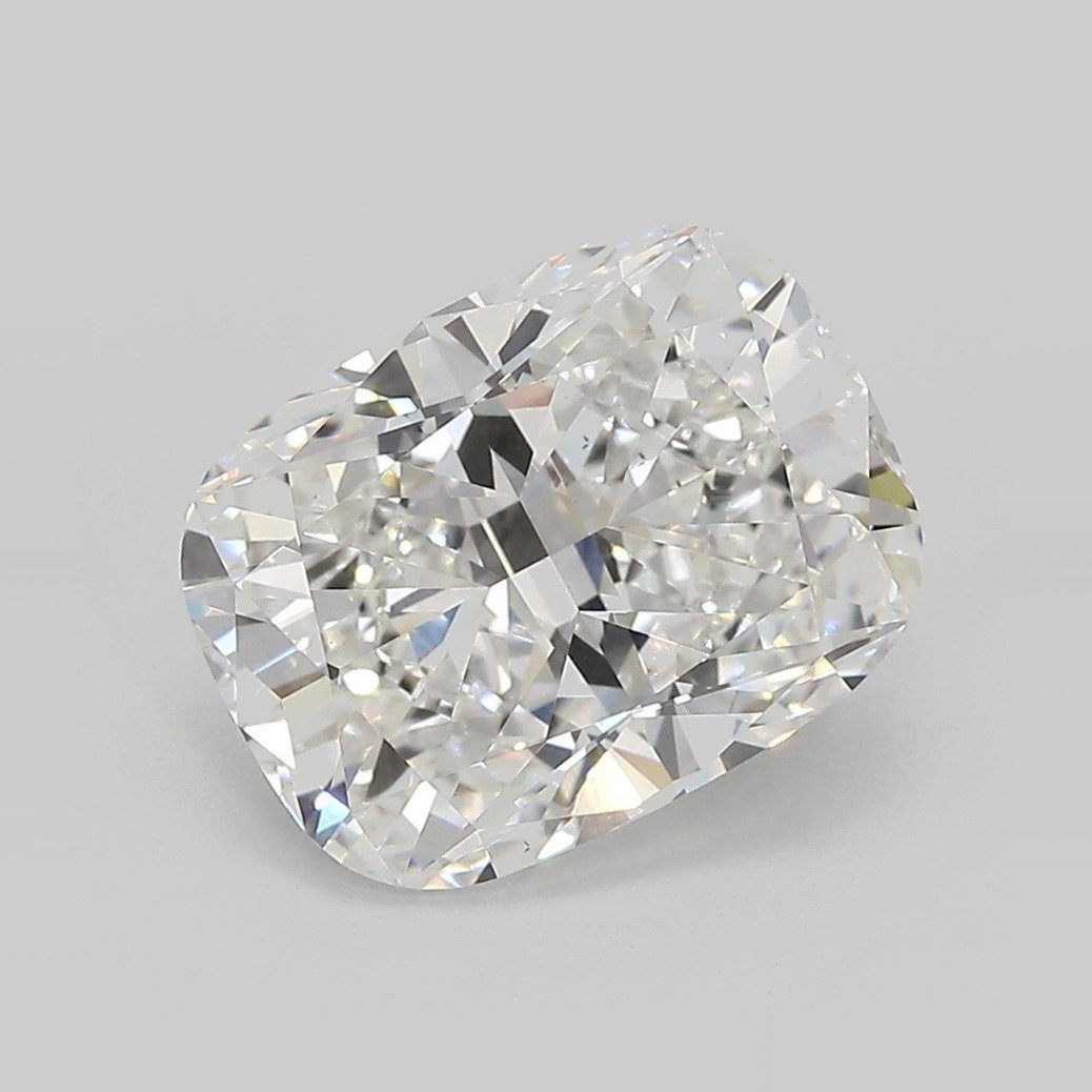 4.02ct E VS1 Rare Carat Ideal Cut Cushion Lab Grown Diamond