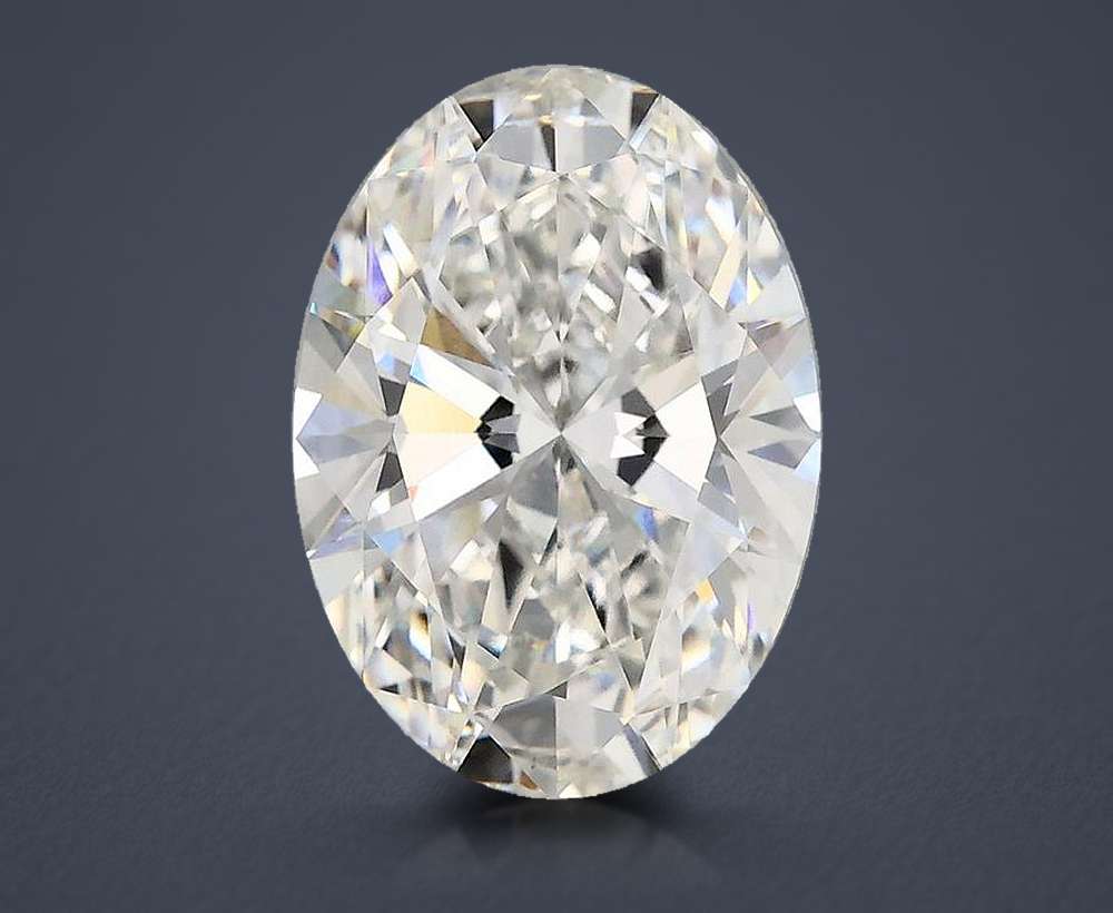 3.95 Carat Oval Lab Diamond