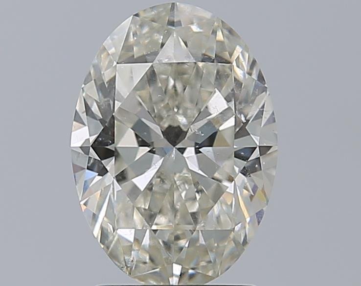 2.29ct J SI2 Rare Carat Ideal Cut Oval Diamond