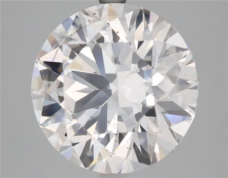 5.10ct G SI1 Rare Carat Ideal Cut Round Lab Grown Diamond