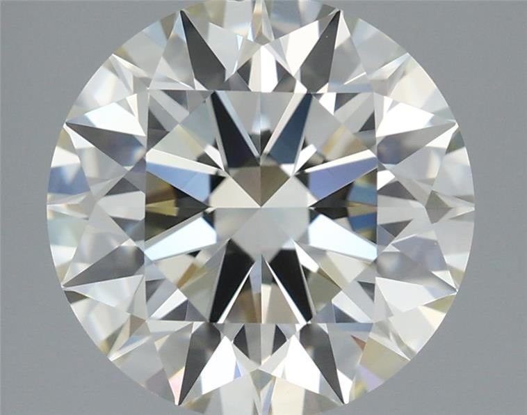 2.02ct J IF Rare Carat Ideal Cut Round Diamond