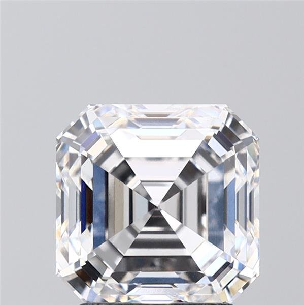 2.58ct D VS1 Rare Carat Ideal Cut Asscher Lab Grown Diamond