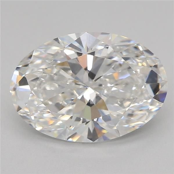 1.54ct D VS1 Rare Carat Ideal Cut Oval Lab Grown Diamond