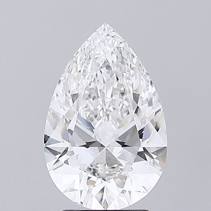 2.55 Carat Pear Lab Diamond