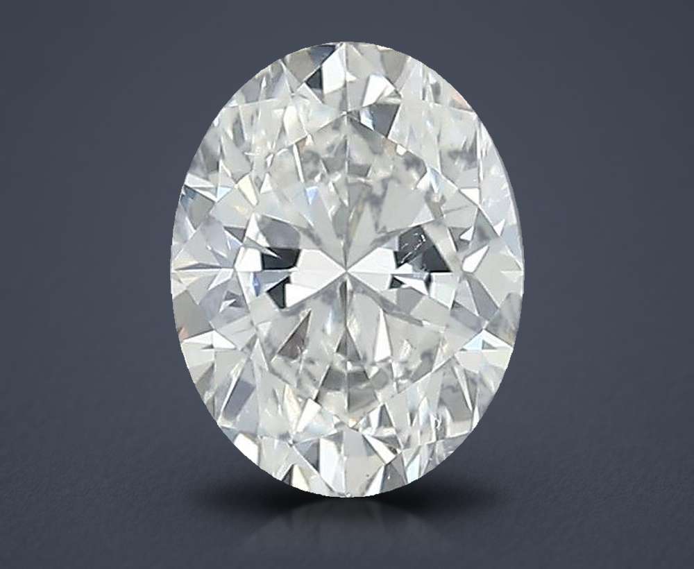 0.60 Carat Oval Natural Diamond