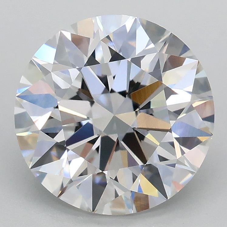 2.52ct D VVS2 Rare Carat Ideal Cut Round Lab Grown Diamond
