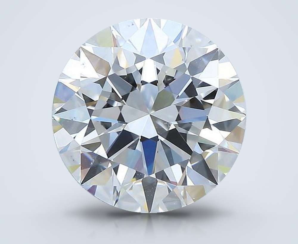 5.02 Carat Round Natural Diamond