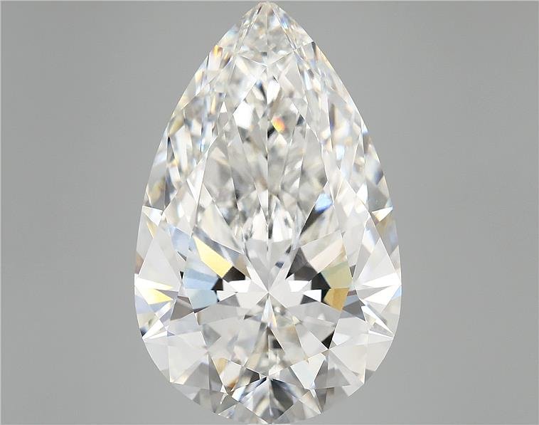 11.86ct F VVS2 Rare Carat Ideal Cut Pear Lab Grown Diamond