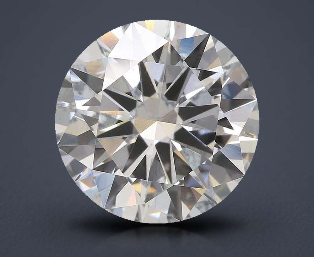 4.04 Carat Round Lab Diamond