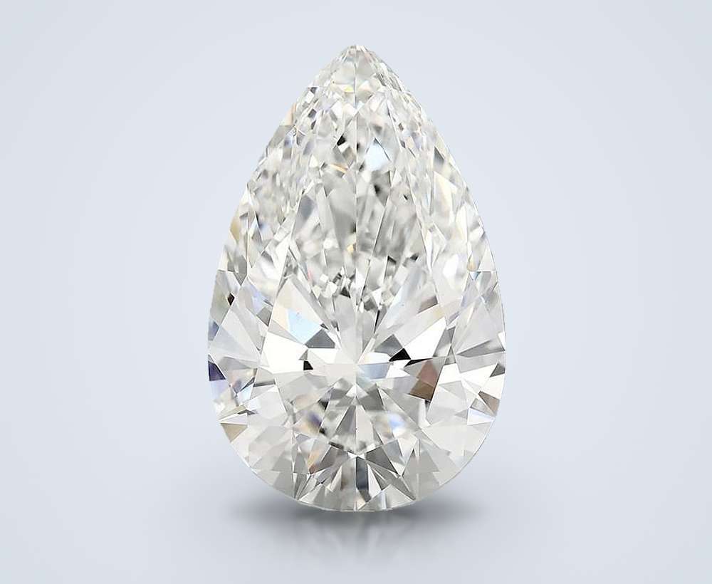7.02 Carat Pear Lab Diamond