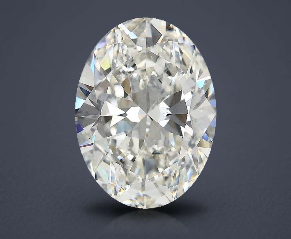 3.00 Carat Oval Lab Diamond
