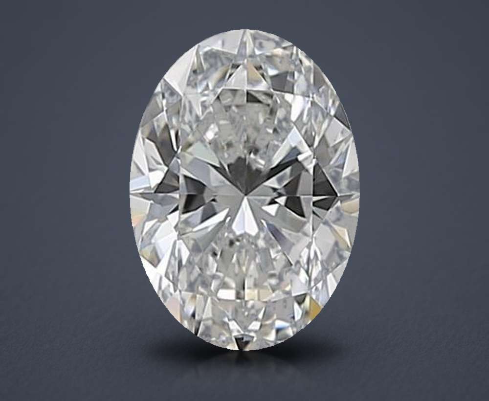 1.00 Carat Oval Natural Diamond