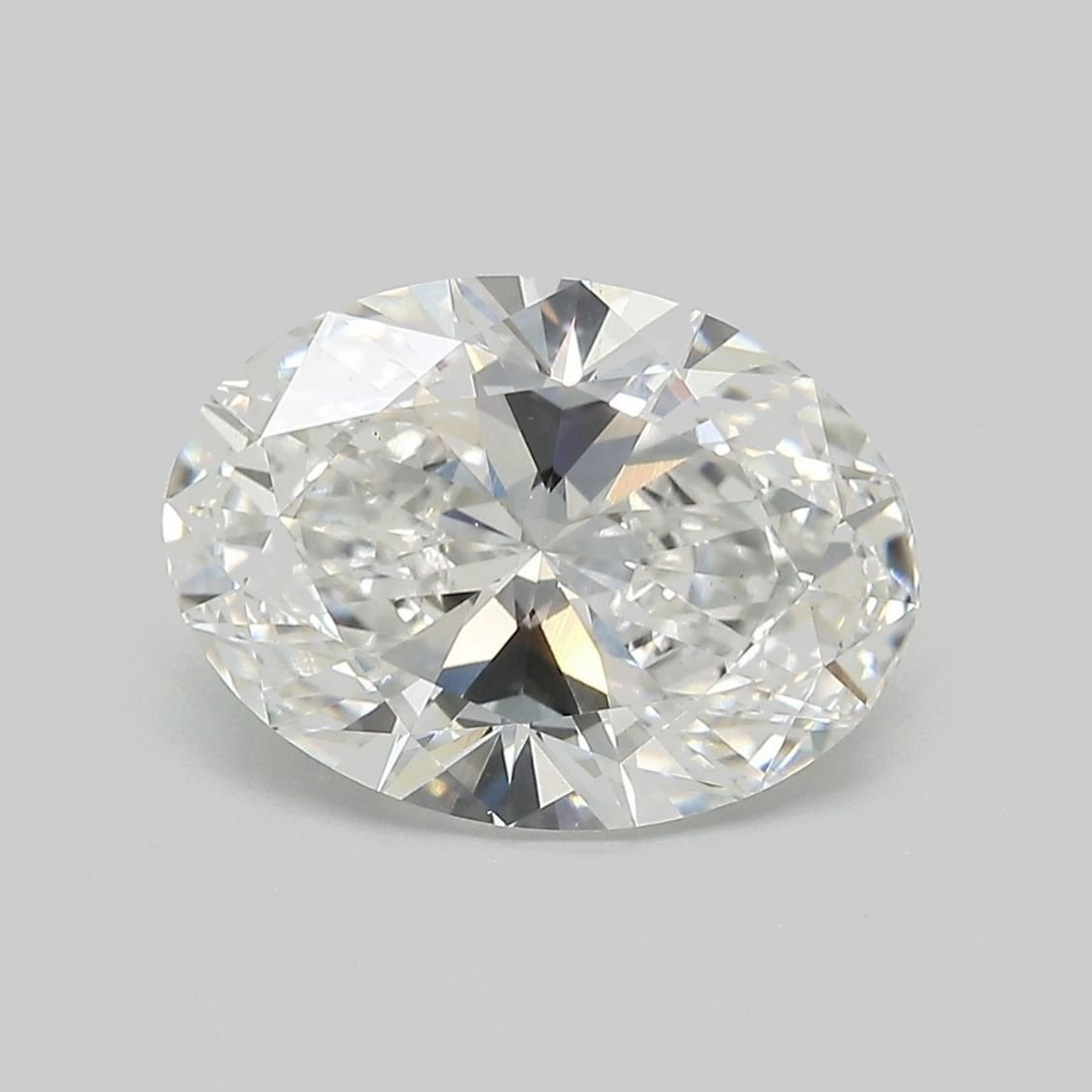 3.80ct E VS1 Rare Carat Ideal Cut Oval Lab Grown Diamond
