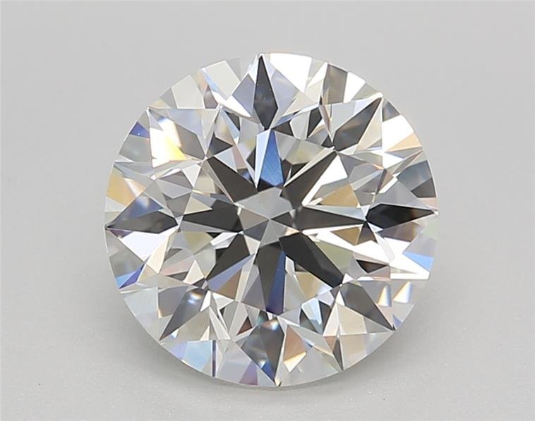 2.70ct G VVS2 Excellent Cut Round Lab Grown Diamond