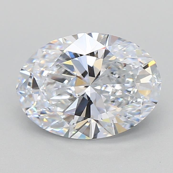 2.04ct D VVS1 Rare Carat Ideal Cut Oval Lab Grown Diamond