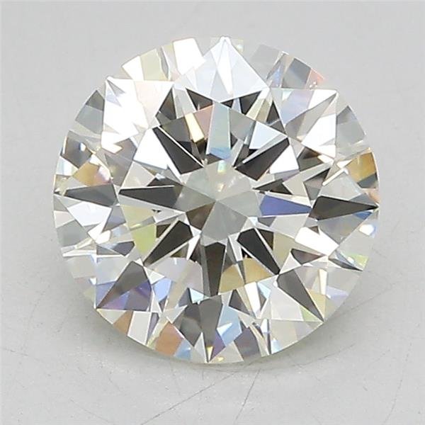 2.11ct J VS2 Rare Carat Ideal Cut Round Lab Grown Diamond