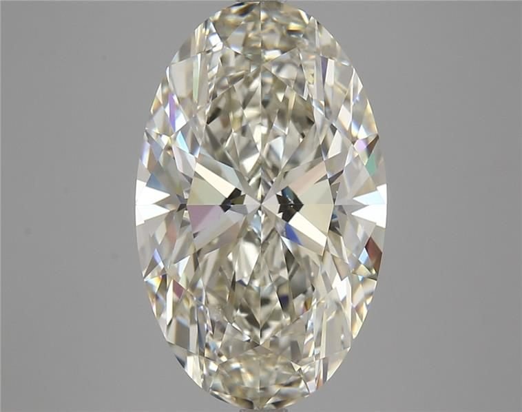 5.41ct I VS2 Rare Carat Ideal Cut Oval Lab Grown Diamond