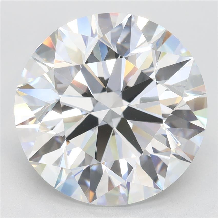 6.02ct E VVS2 Rare Carat Ideal Cut Round Lab Grown Diamond