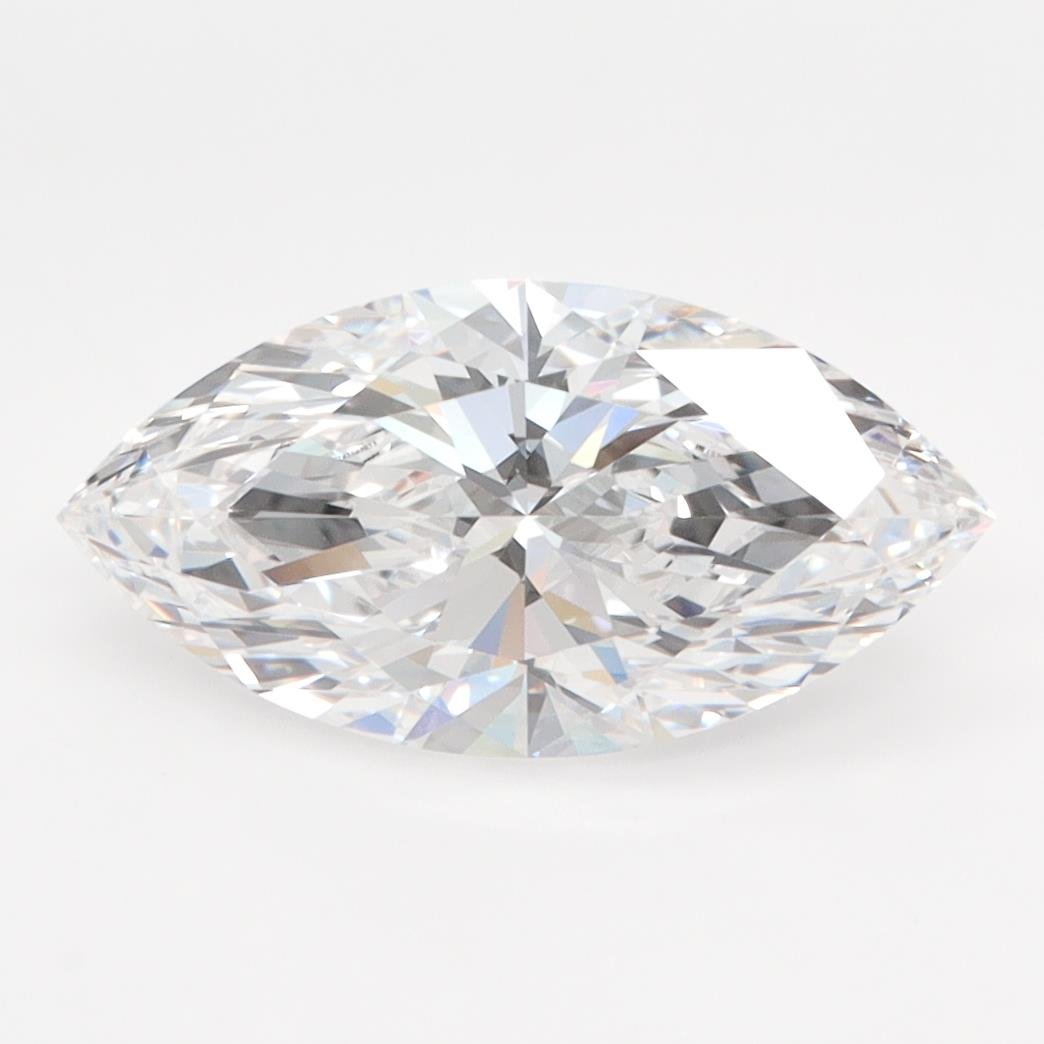 2.04ct D VVS1 Rare Carat Ideal Cut Marquise Lab Grown Diamond