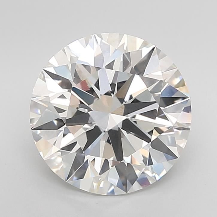 5.05ct G VS1 Rare Carat Ideal Cut Round Lab Grown Diamond