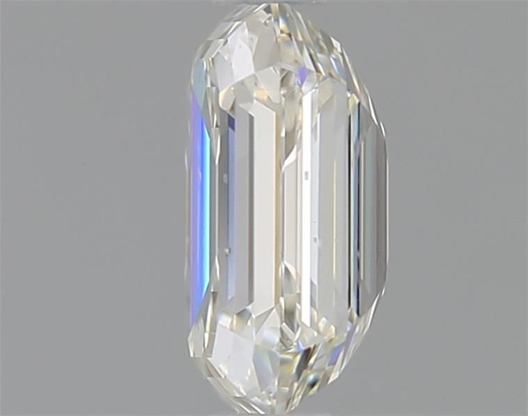 1.00ct J SI1 Rare Carat Ideal Cut Emerald Diamond