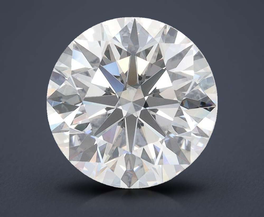 4.02 Carat Round Lab Diamond