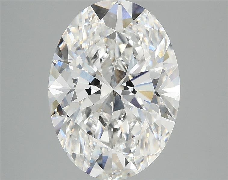 3.92 Carat Oval Lab Diamond