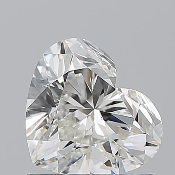 1.03ct J VS2 Rare Carat Ideal Cut Heart Diamond