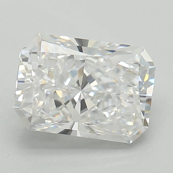 0.79ct D VVS2 Very Good Cut Radiant Lab Grown Diamond
