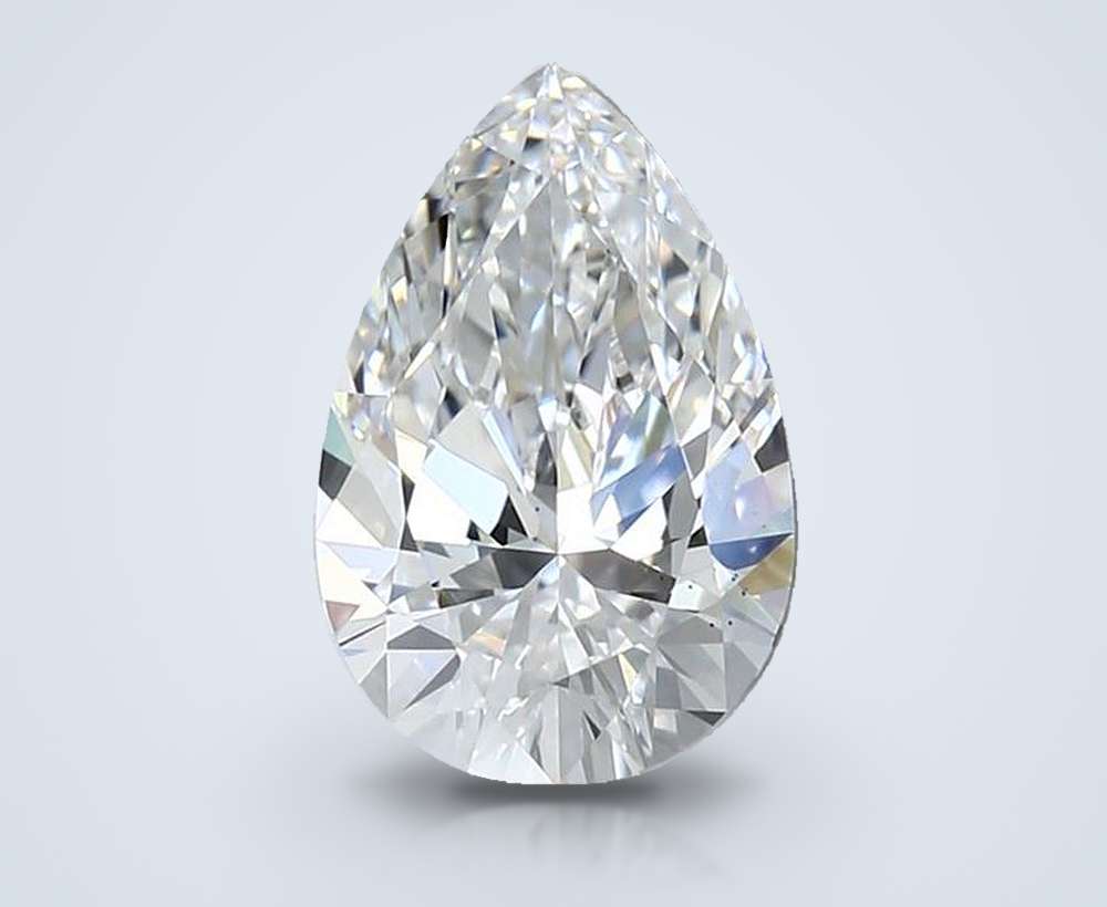 2.05 Carat Pear Lab Diamond