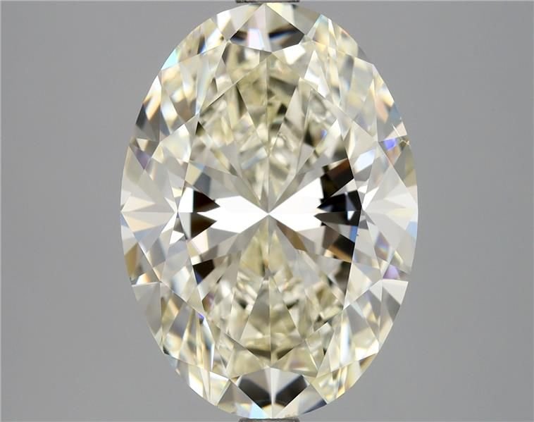4.01ct K SI1 Rare Carat Ideal Cut Oval Diamond