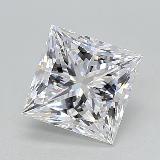 1.05ct D VVS2 Rare Carat Ideal Cut Princess Lab Grown Diamond