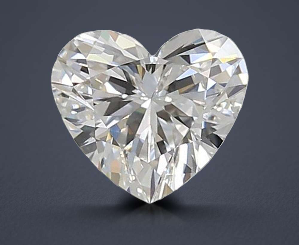 2.50 Carat Heart Lab Diamond