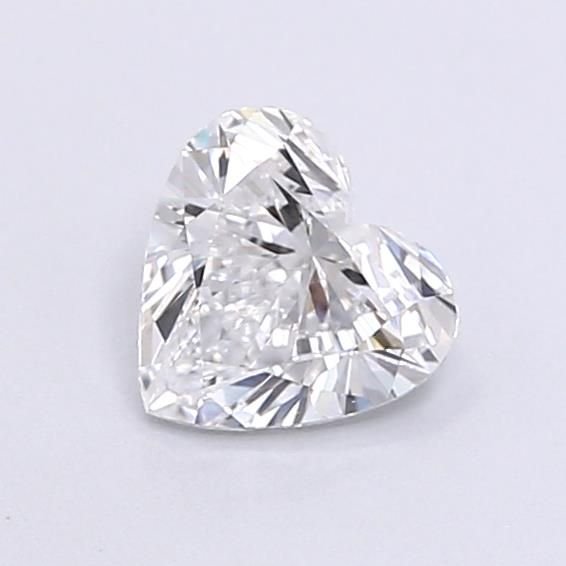 0.49ct D VVS2 Rare Carat Ideal Cut Heart Lab Grown Diamond