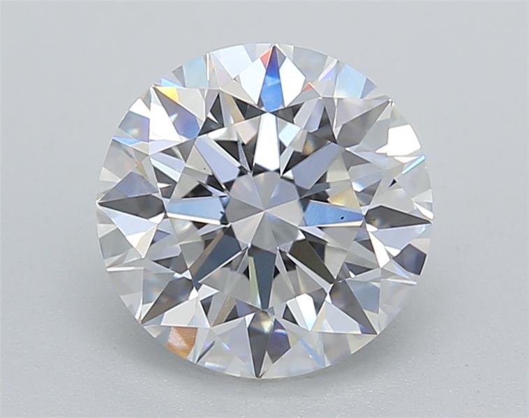 2.22ct E VS2 Excellent Cut Round Lab Grown Diamond