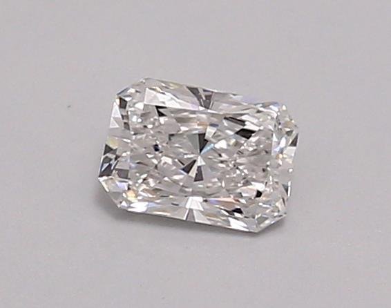 0.43ct E VVS2 Rare Carat Ideal Cut Radiant Lab Grown Diamond